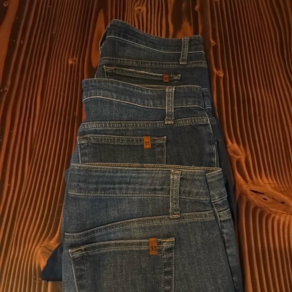 3 pairs of Joe’s Jeans